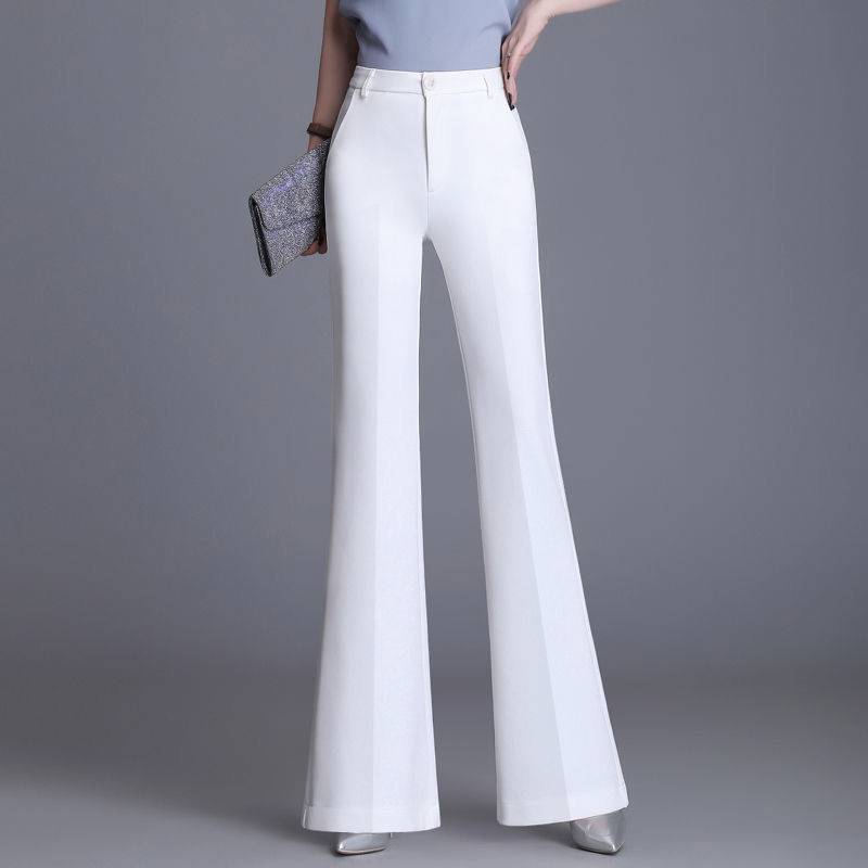 White High-waist Women's Pendant Loose Casual Pants