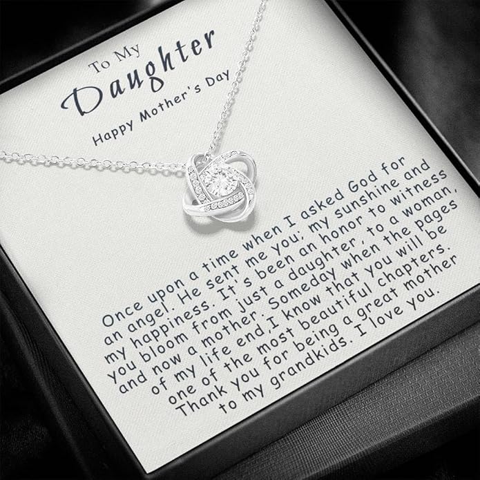 Mothers Day Gifts For Daughter, Daughter Mother's Day Gift, Father Daughter Necklace For Daughter From Dad