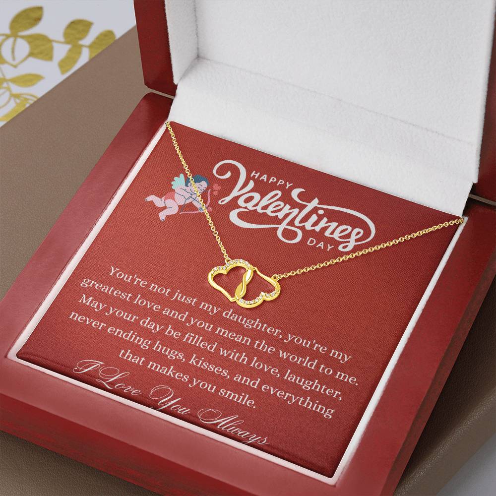 Everlasting Love Necklace - My Greatest Love Daughter