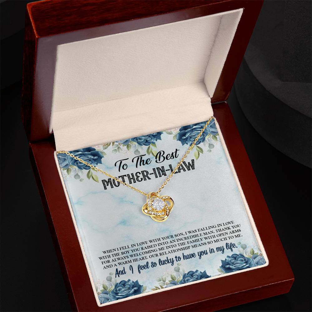 Mother In Law Love Knot Necklace