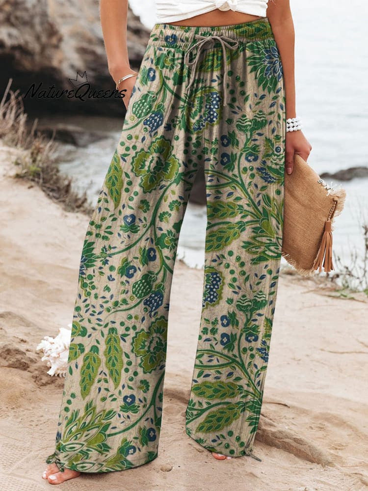 Casual Wide Leg Sports Trousers
