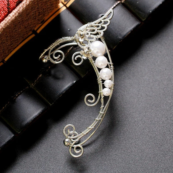 Angel Wings Fairy Earrings Female Ear Clip Without Pierced Ears