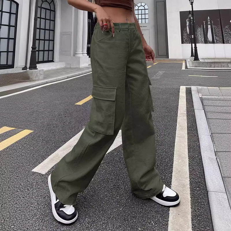 Women's Loose Casual Pants Outdoor Work Clothes