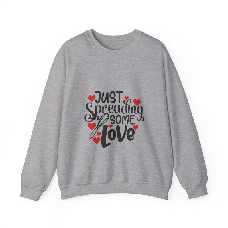 Just Spreading Some Love - Unisex Heavy Blend™ Crewneck Sweatshirt