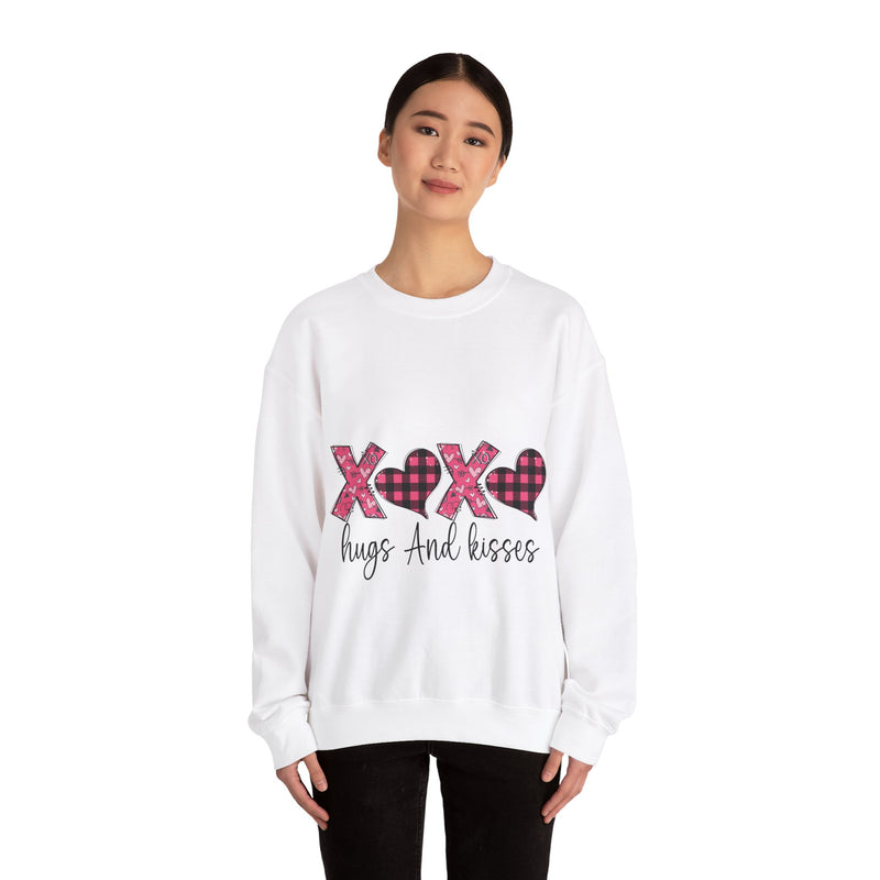 X0X0 - Hugs and Kisses - Unisex Heavy Blend™ Crewneck Sweatshirt