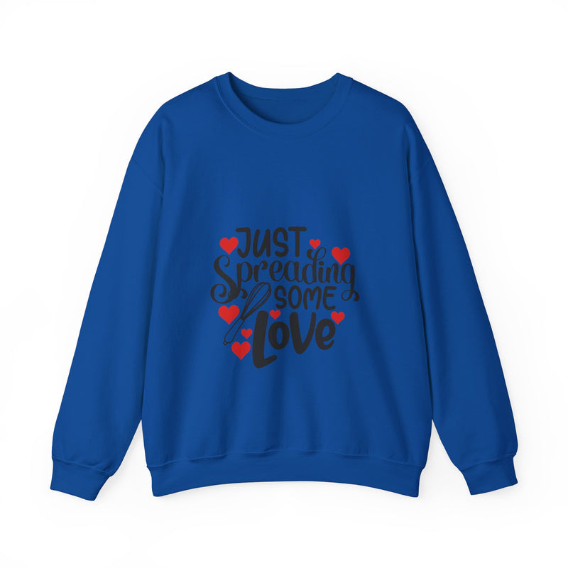 Just Spreading Some Love - Unisex Heavy Blend™ Crewneck Sweatshirt