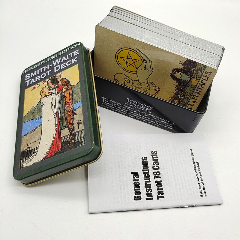 Hardenededition Silver-plated Edge Frameless Waite Tarot