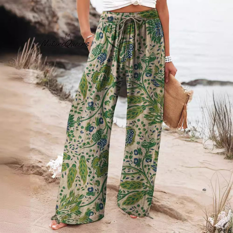 Casual Wide Leg Sports Trousers