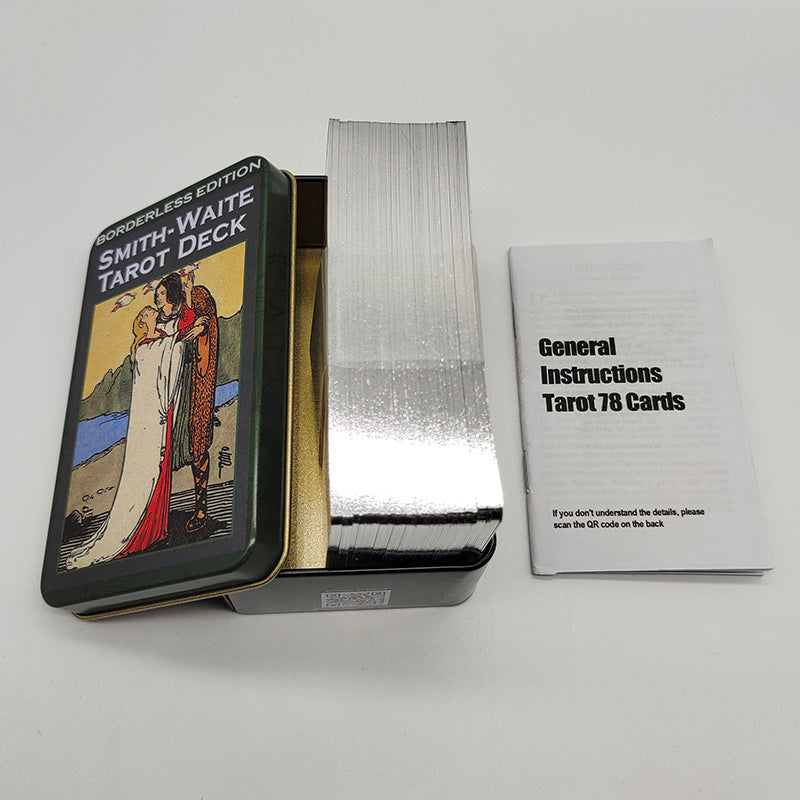 Hardenededition Silver-plated Edge Frameless Waite Tarot