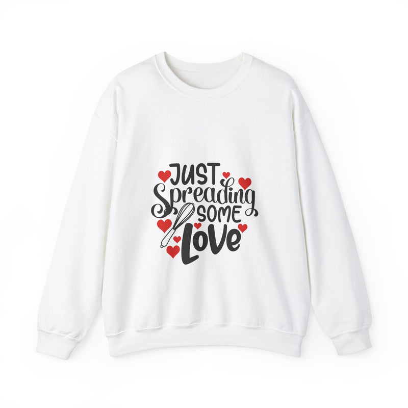 Just Spreading Some Love - Unisex Heavy Blend™ Crewneck Sweatshirt