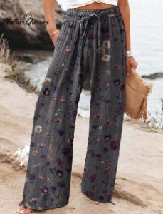 Casual Wide Leg Sports Trousers