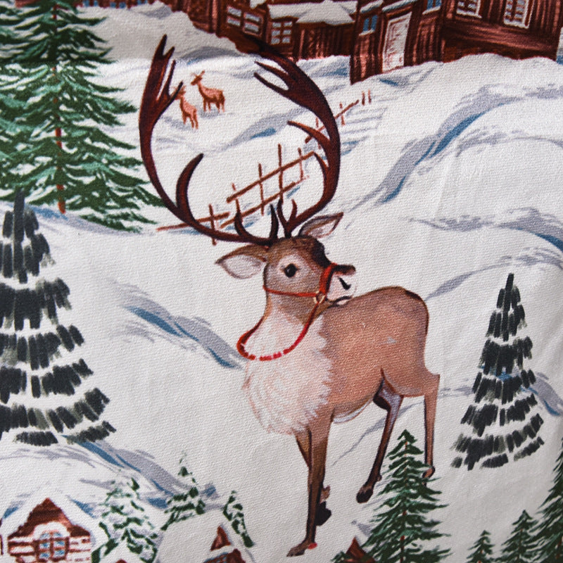 Decoraciones navideñas Fundas para sillas de dibujos animados