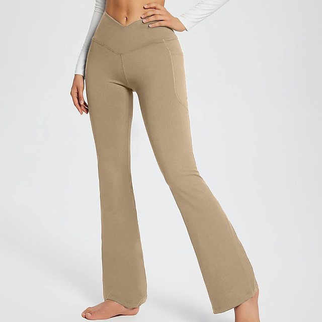 Women's Fashionable Elegant Slim-fit Solid Color Seamless Casual Pants