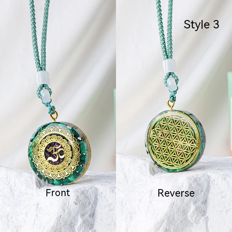 Colgante de collar para hombres y mujeres de moda europea y americana