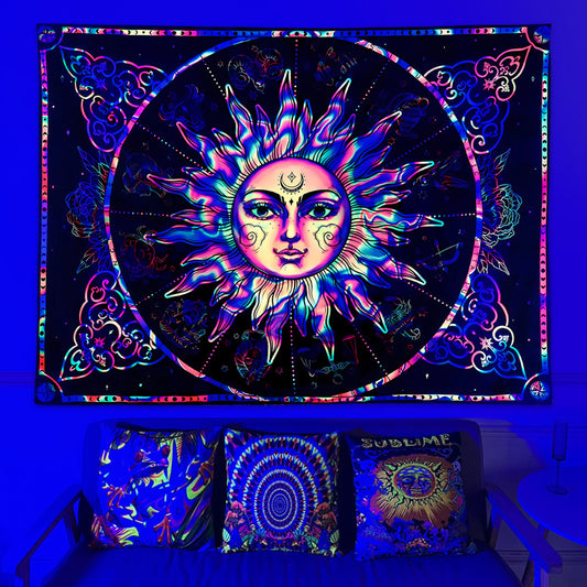 UV Tapestry Tarot Home Decorative Background Cloth