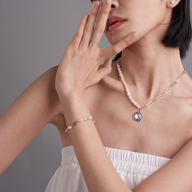 Women's Fashion Simple Baroque Pearl Bracelet