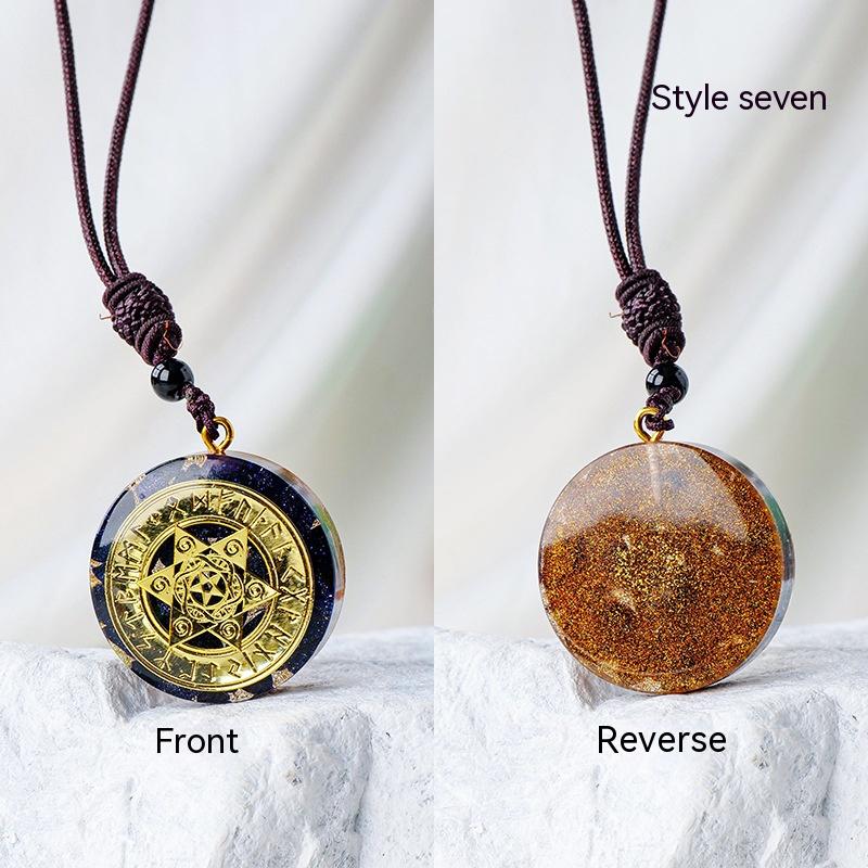 Colgante de collar para hombres y mujeres de moda europea y americana