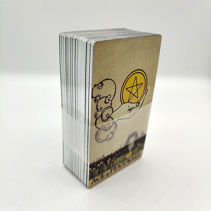 Hardenededition Silver-plated Edge Frameless Waite Tarot