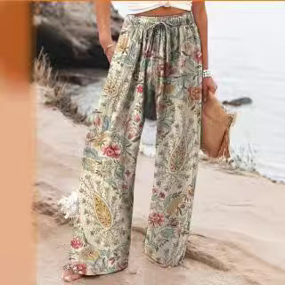 Casual Wide Leg Sports Trousers