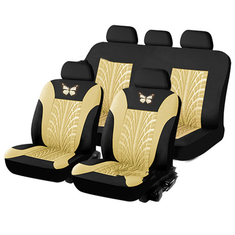 Funda universal para asiento de coche, tela antipolvo, resistente al desgaste, lavable, antidecoloración