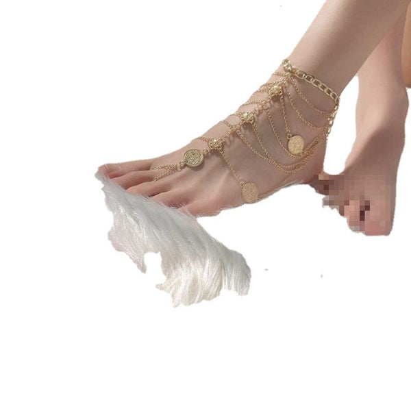 Anklet Girl's High-grade Exotic Retro