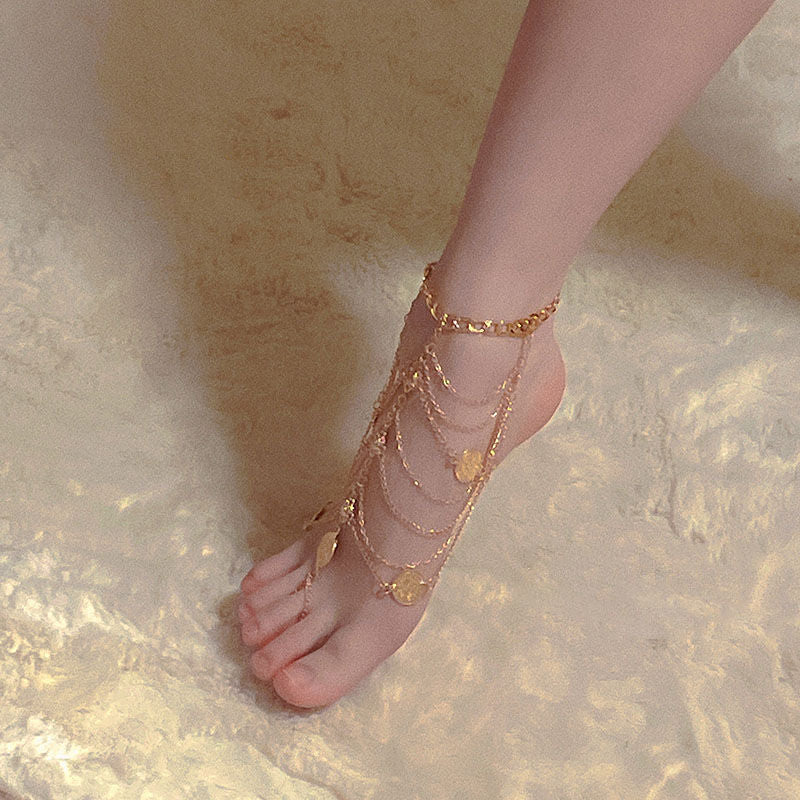 Anklet Girl's High-grade Exotic Retro
