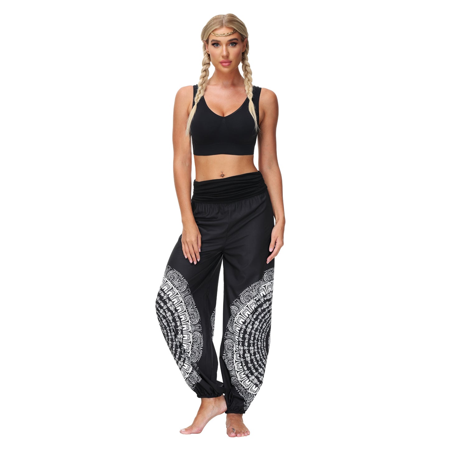 Mono informal con estampado floral digital Totem