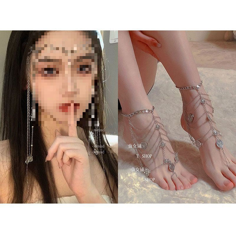 Anklet Girl's High-grade Exotic Retro