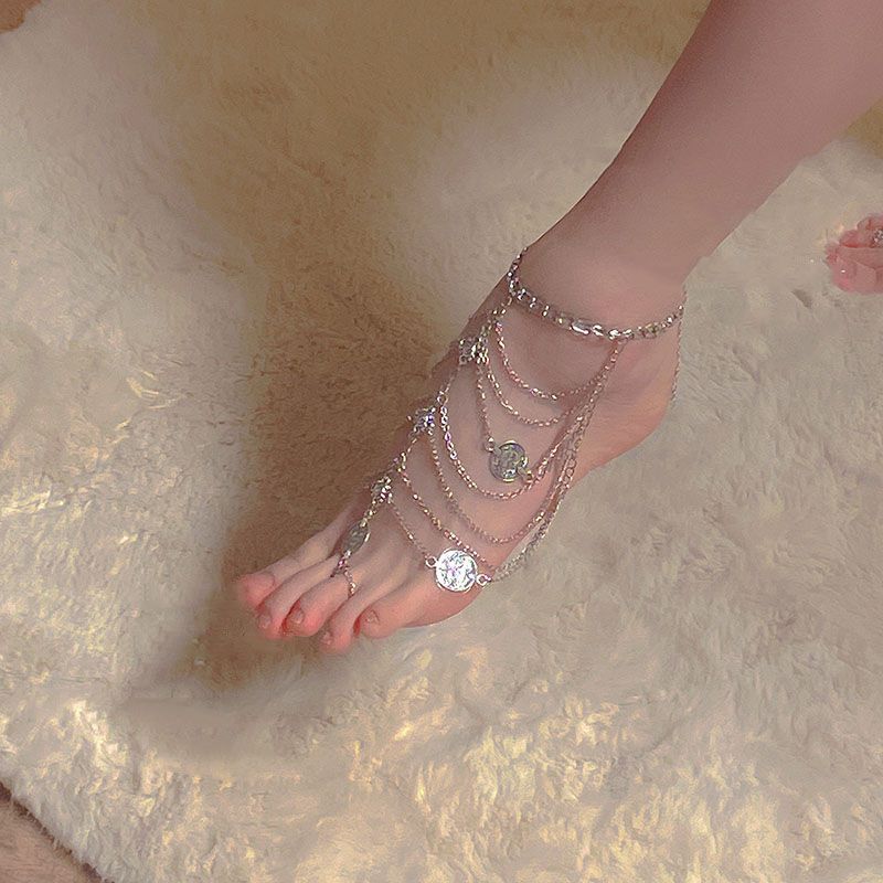Anklet Girl's High-grade Exotic Retro