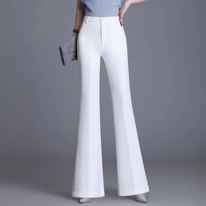 White High-waist Women's Pendant Loose Casual Pants