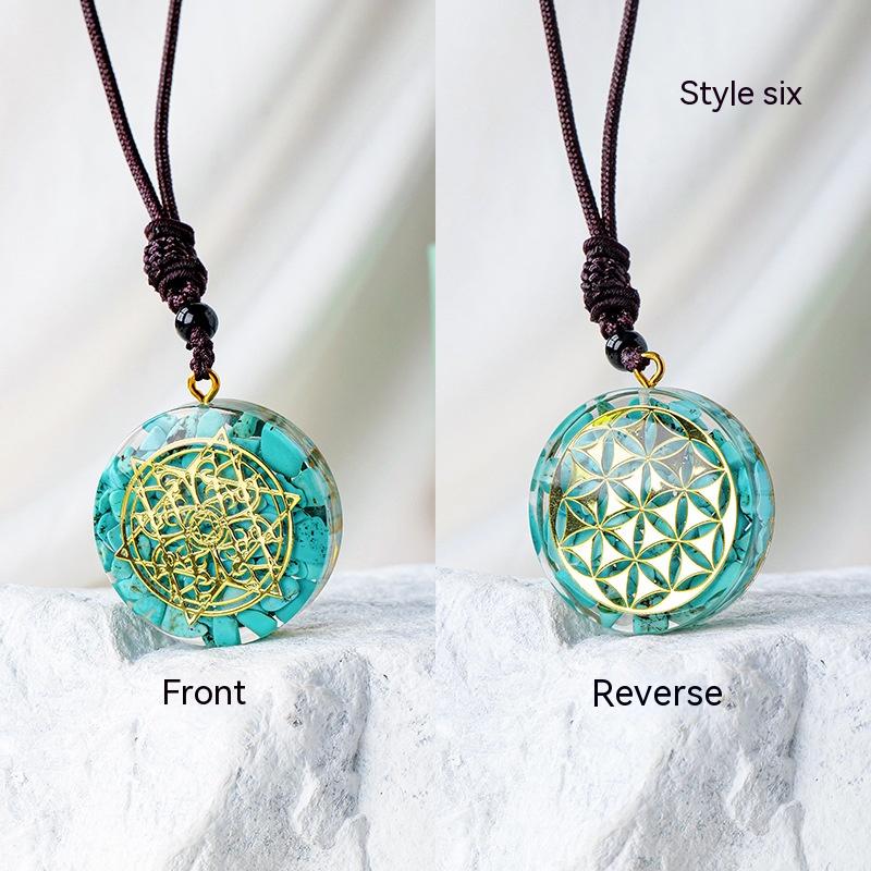 Colgante de collar para hombres y mujeres de moda europea y americana