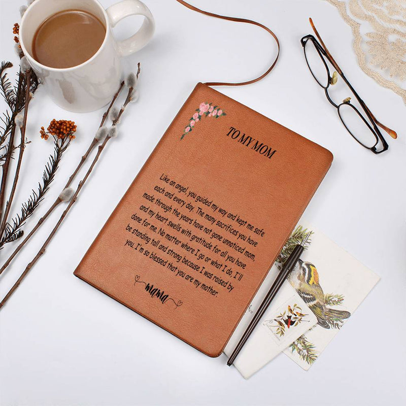 Engraved Journal - Like an Angel Mom
