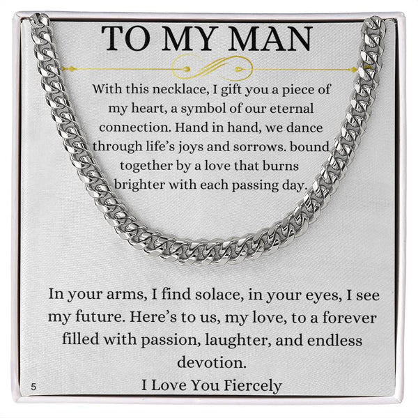 To My Man #53 - Cuban Link Necklace  #5 RW2