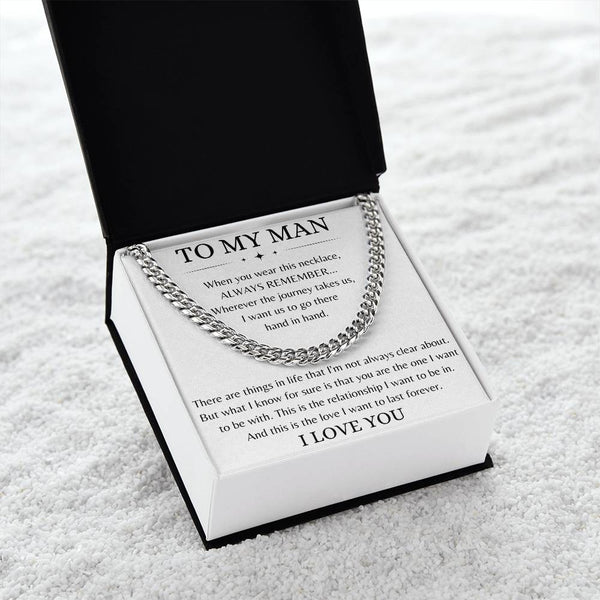 To My Man Amazon #5 - Cuban Link Necklace