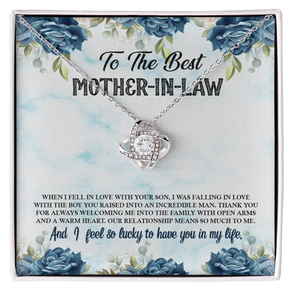 Mother In Law Love Knot Necklace