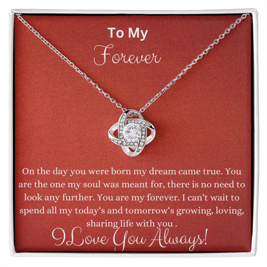 To My Soulmate Necklace For Women, 