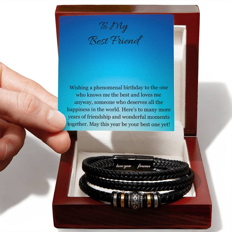 Pulsera Love You Forever - Quién me conoce mejor amigo