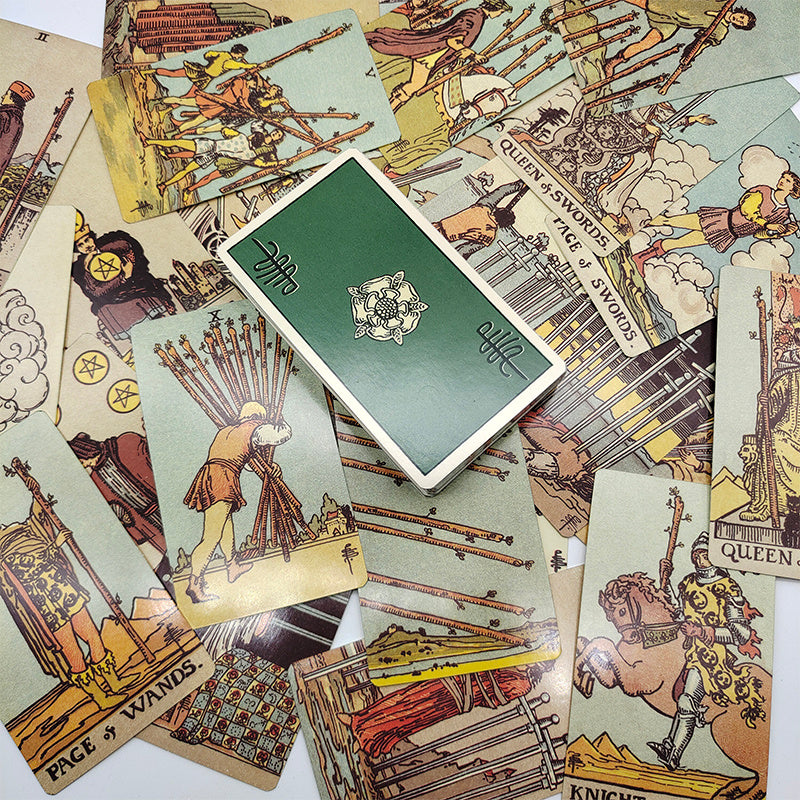 Hardenededition Silver-plated Edge Frameless Waite Tarot