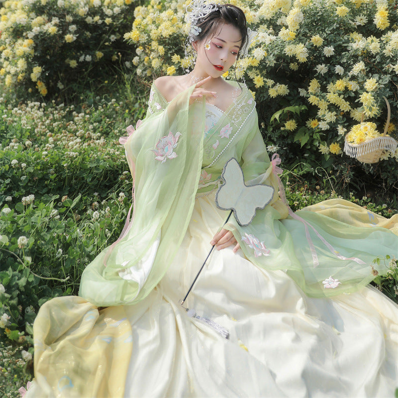 Summer Wind Elegant Fairy Style Women's Ancient Costume
