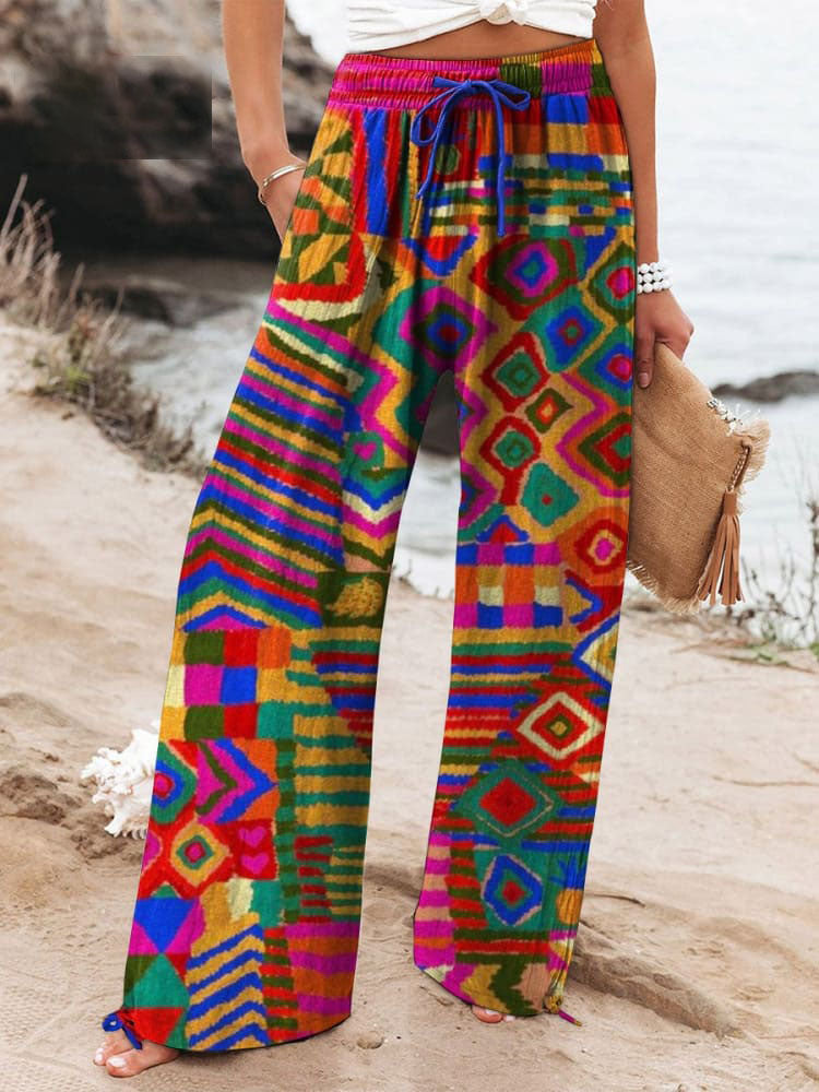Casual Wide Leg Sports Trousers