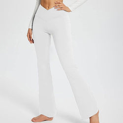 Women's Fashionable Elegant Slim-fit Solid Color Seamless Casual Pants
