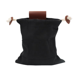 Bolsa de forraje de cuero, bolsa de forraje de setas, bolsa de forraje de lona plegable para senderismo, Camping, caza, bolsa de forraje